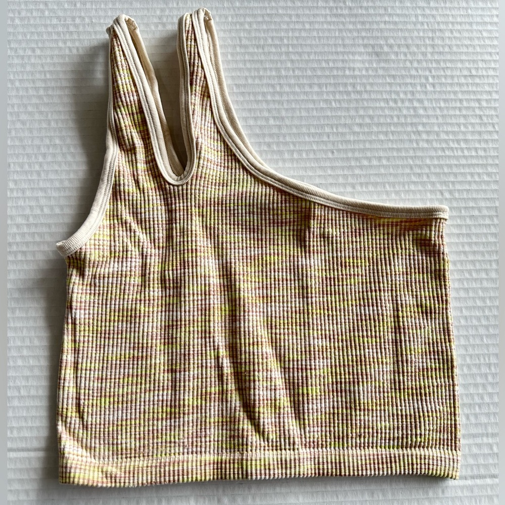 Aerie Offline womens one shoulder crop top